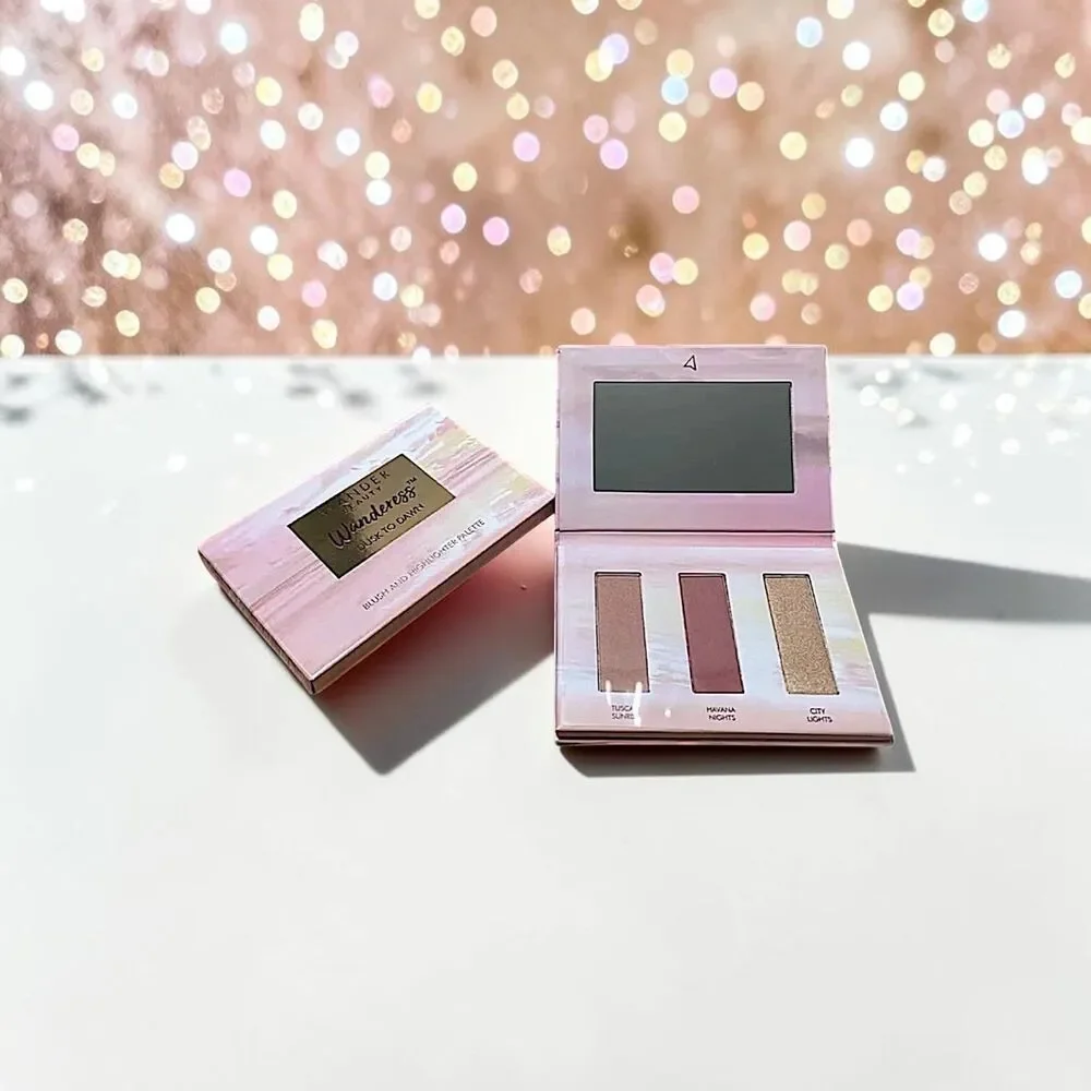 Wander Beauty Wanderess Dusk to Dawn Blush and Highlighter Palette NIB